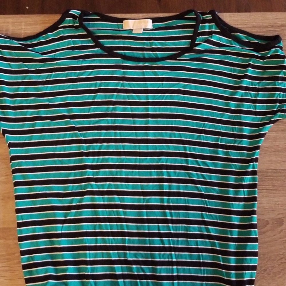 S MK Cold shoulder top